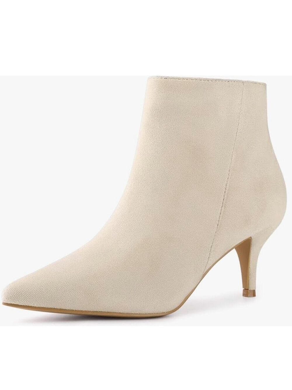 Perphy Pointed Toe Kitten Heels Ankle Booties Stiletto Heels Ankle Boots size 10